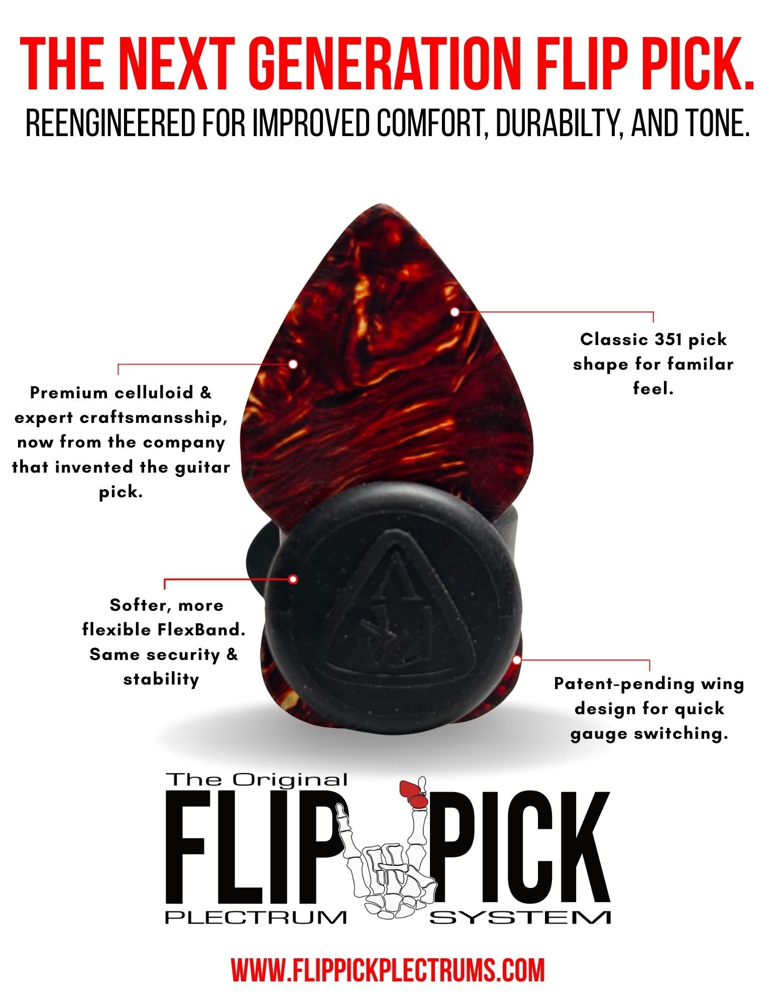 Next Generation Flip Pick Products