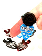 Flip Pick Starter Pack: Never Drop a Pick Again. Instantly Switch Playing Styles image 1