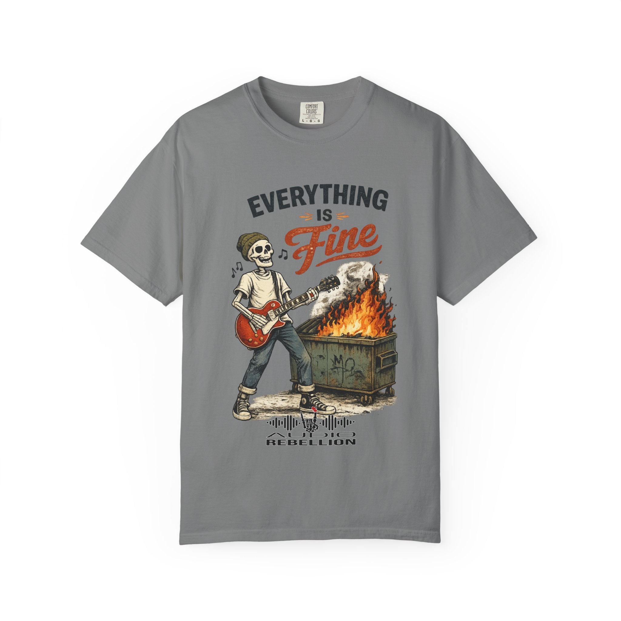 Everything is Fine -  Vintage Guitarist Graphic Tee