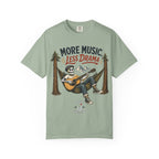 More Music Less Drama -  Vintage Guitarist Graphic Tee