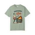 Everything is Fine -  Vintage Guitarist Graphic Tee