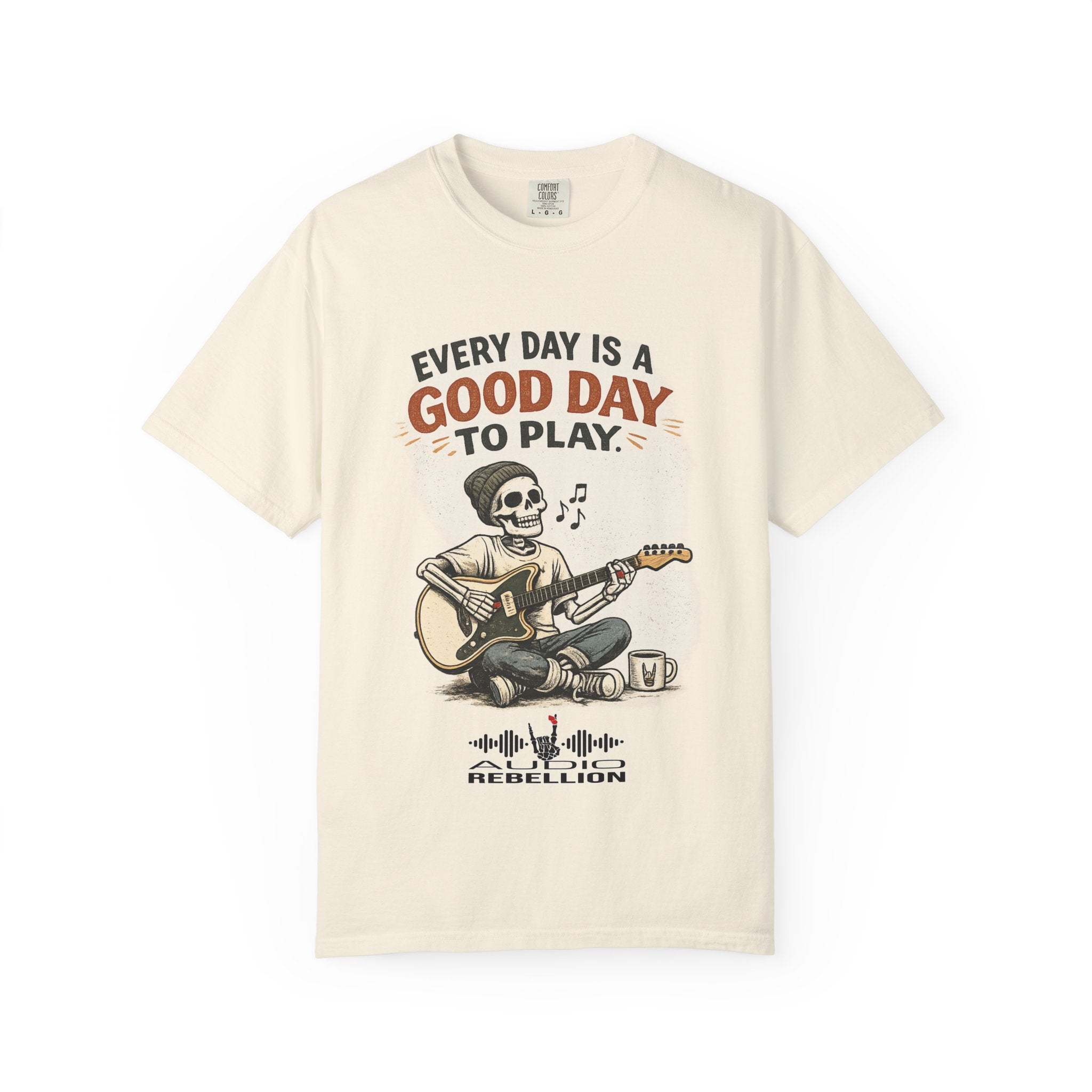 Every Day is a Good Day to Play -  Vintage Guitarist Graphic Tee