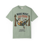 More Music Less Drama -  Vintage Guitarist Graphic Tee