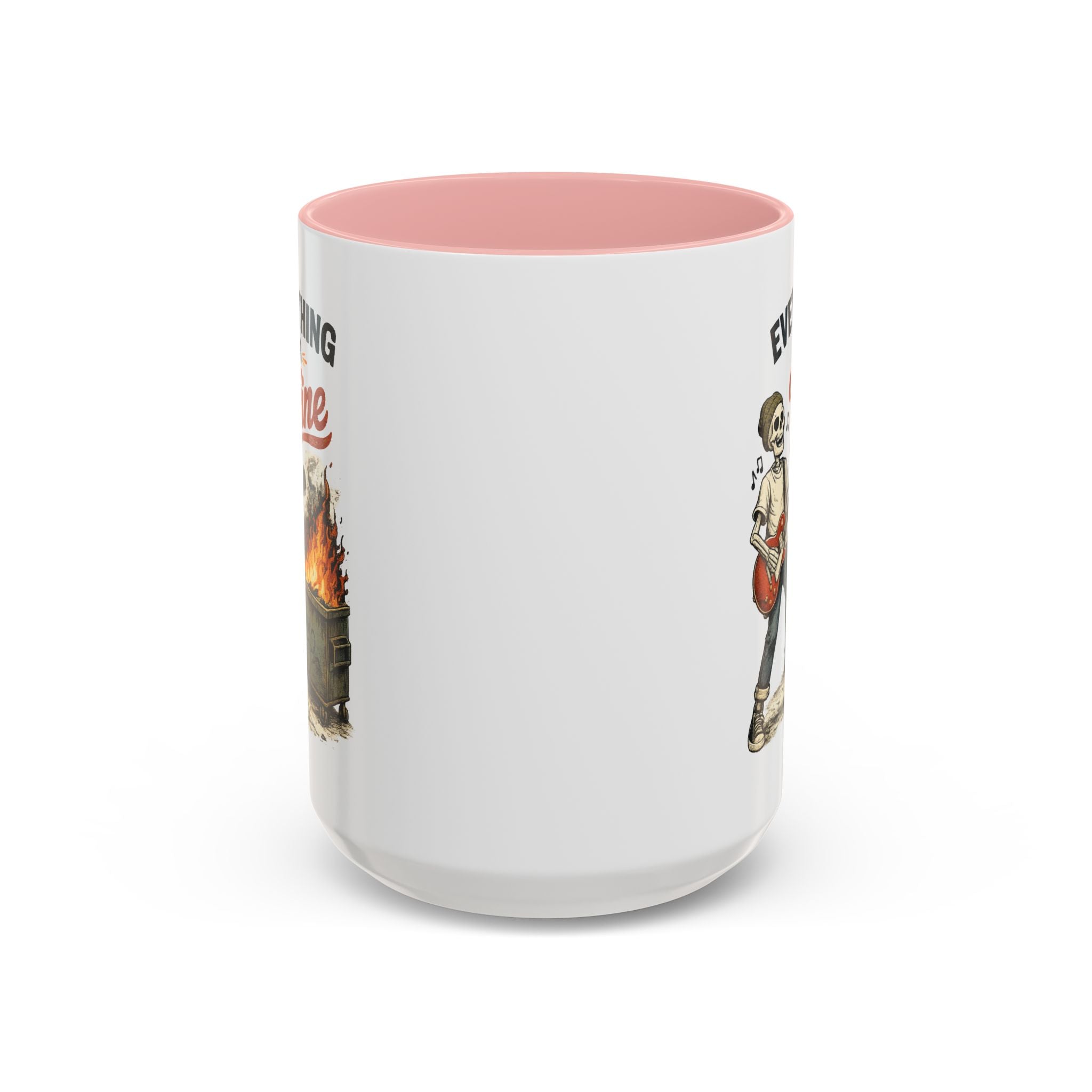 Everything is Fine Ceramic Accent Mug