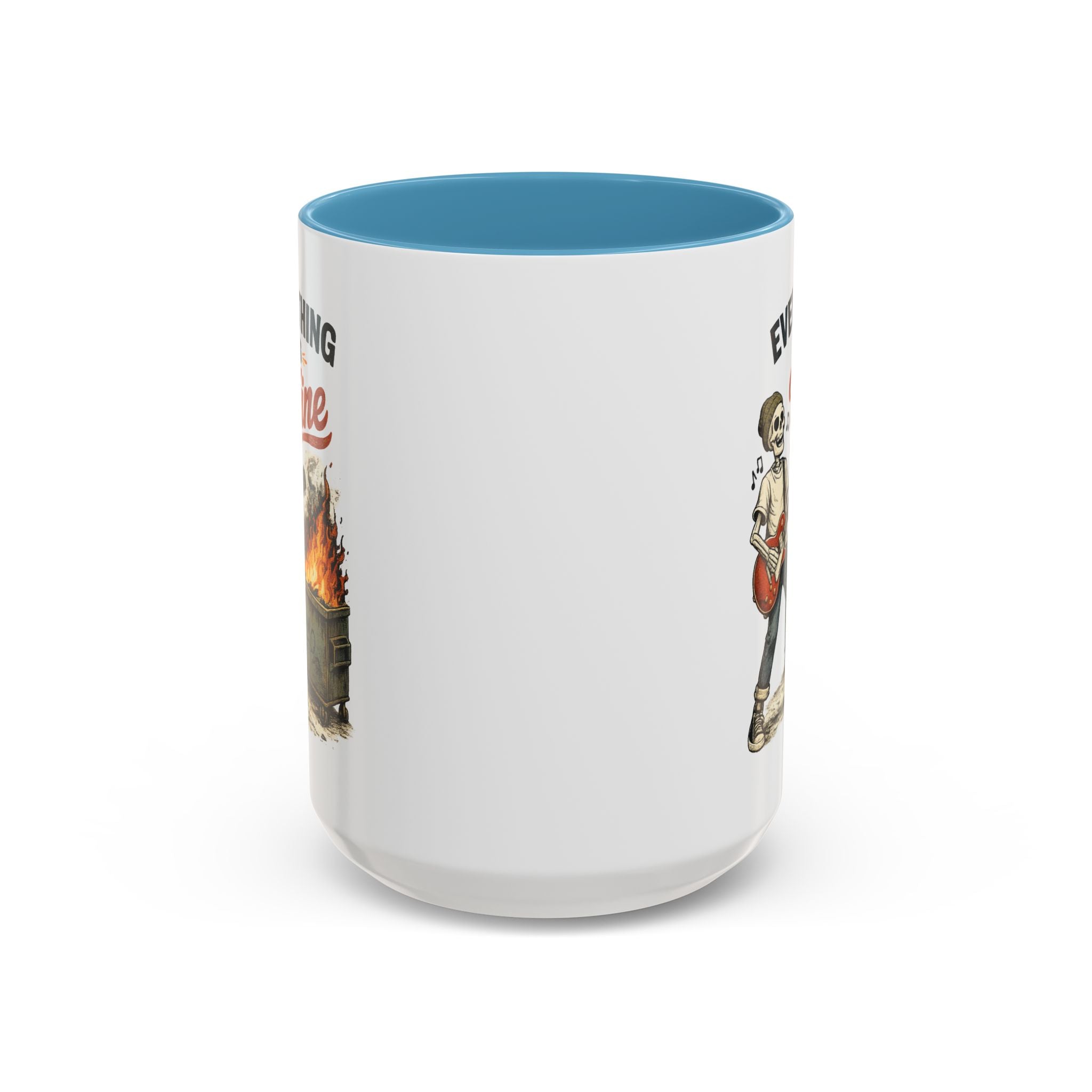 Everything is Fine Ceramic Accent Mug