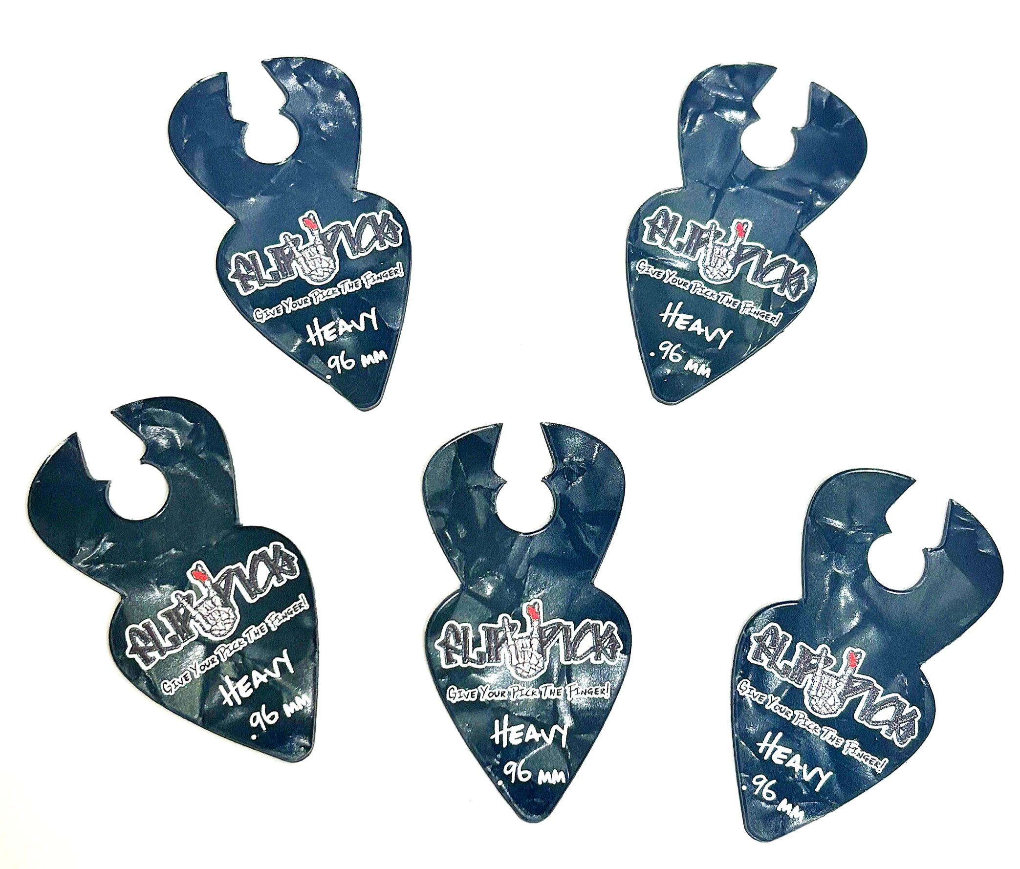 RAVEN Pick Refresh Pack - Heavy (.96 mm) - Pack of 5 (Strap Sold Separately) image 4