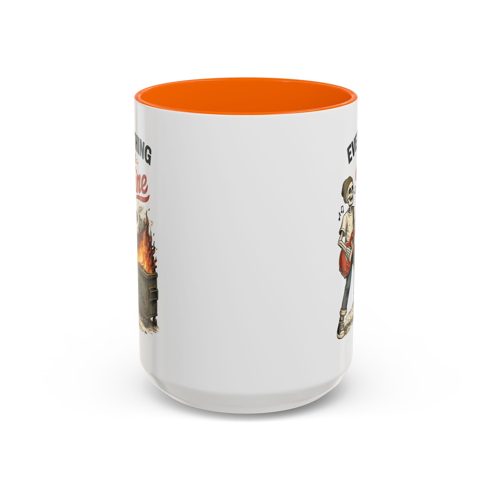 Everything is Fine Ceramic Accent Mug