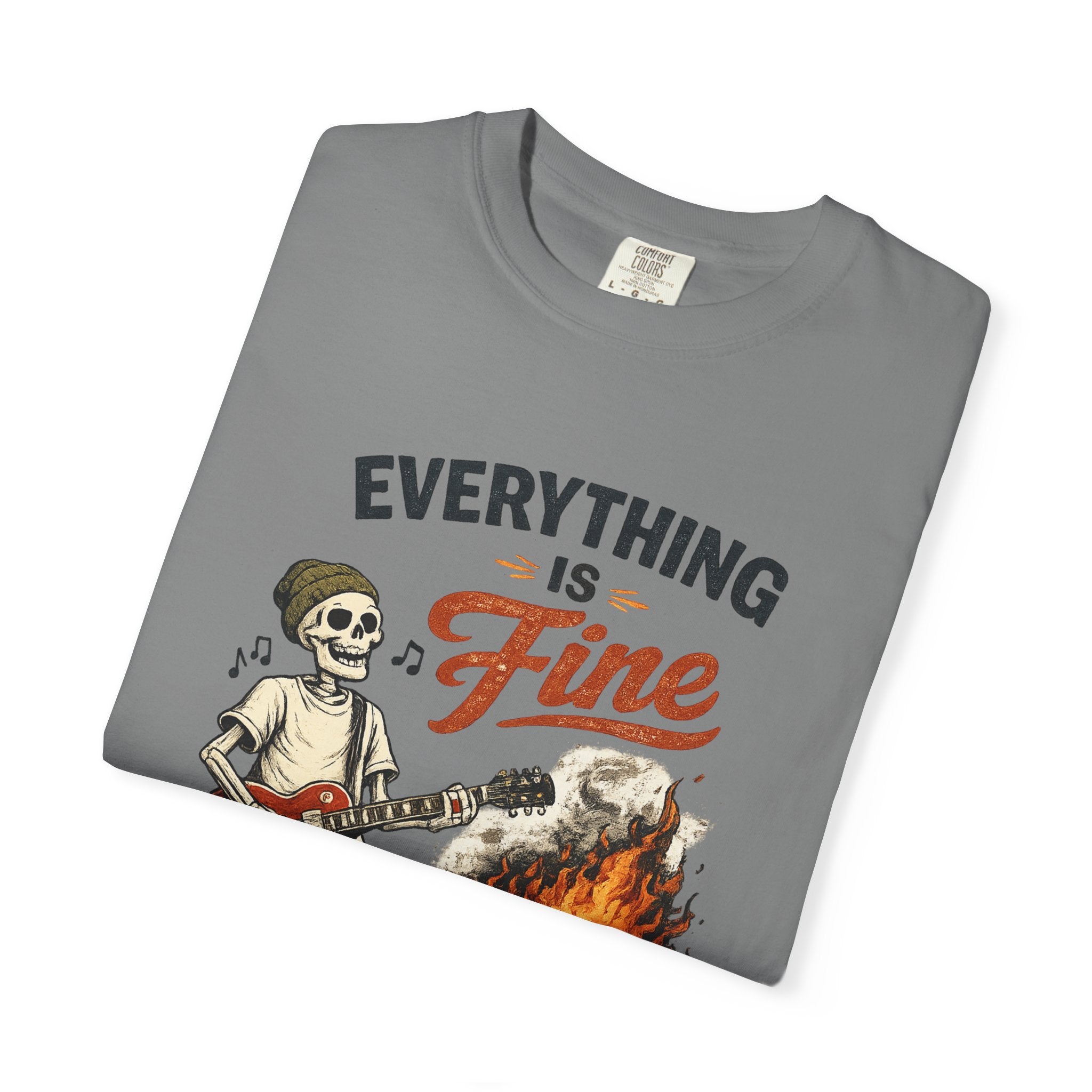 Everything is Fine -  Vintage Guitarist Graphic Tee