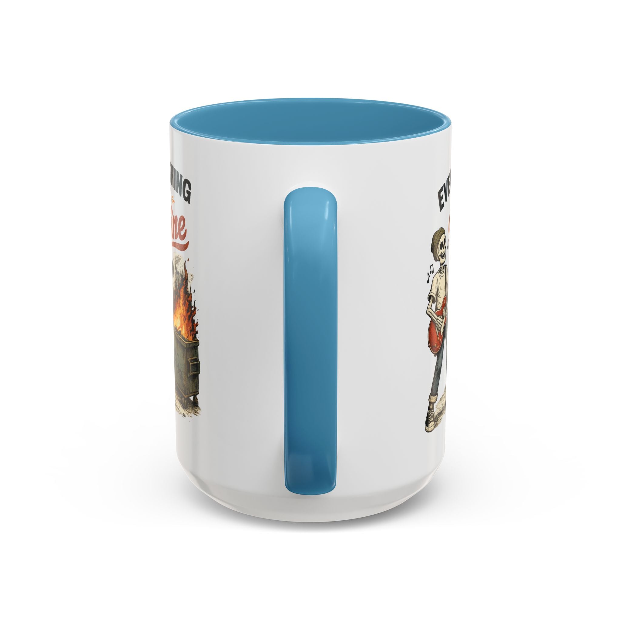 Everything is Fine Ceramic Accent Mug