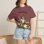 Make More Music -  Vintage Guitarist Graphic Tee