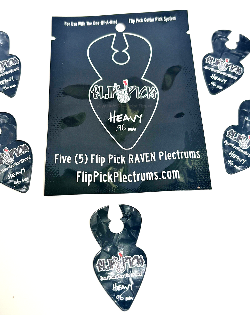 RAVEN Pick Refresh Pack - Heavy (.96 mm) - Pack of 5 (Strap Sold Separately) image 3