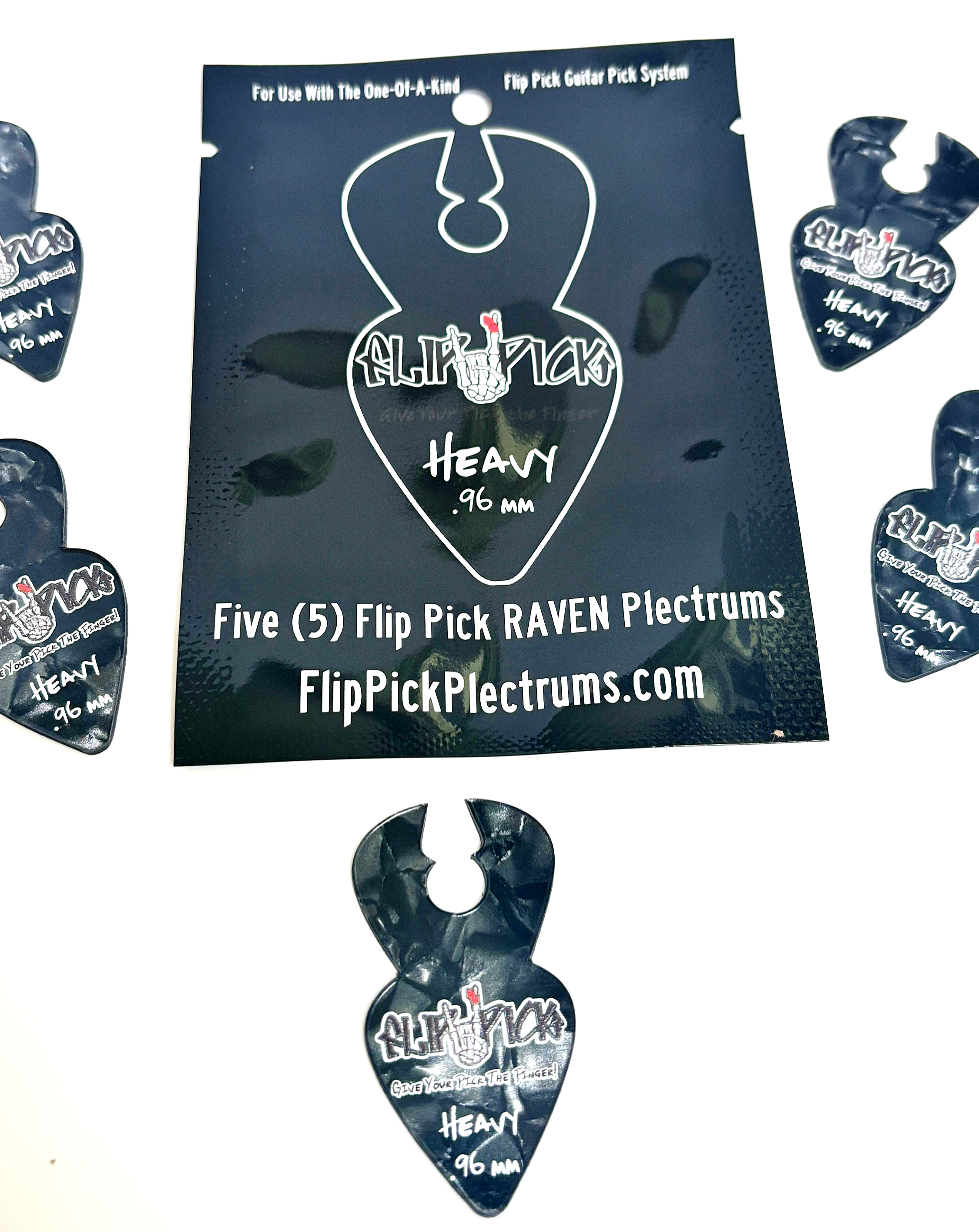RAVEN Pick Refresh Pack - Heavy (.96 mm) - Pack of 5 (Strap Sold Separately) image 3
