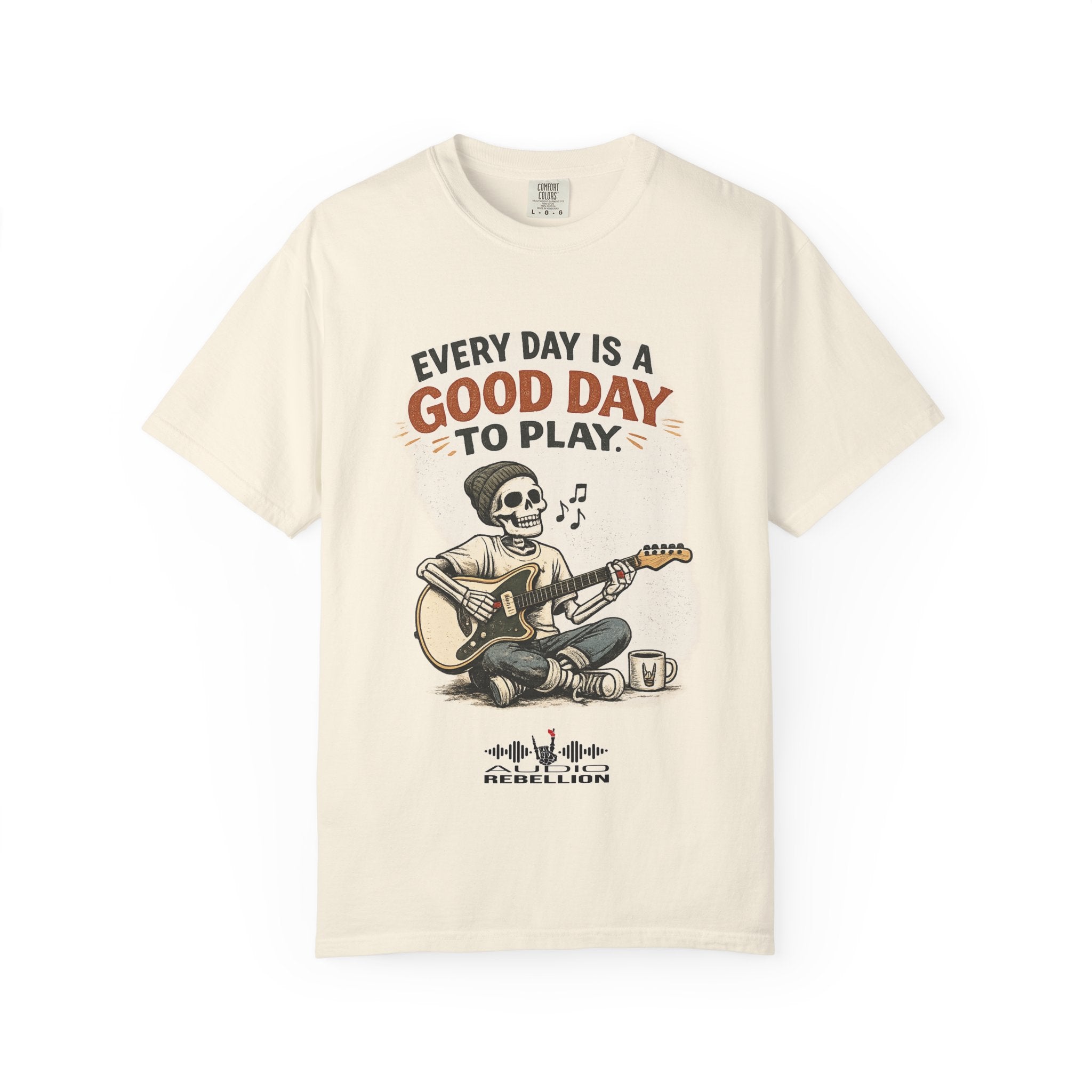 Every Day is a Good Day to Play -  Vintage Guitarist Graphic Tee