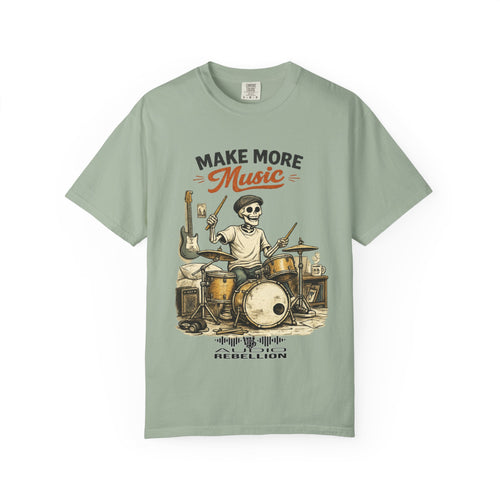 Make More Music -  Vintage Guitarist Graphic Tee