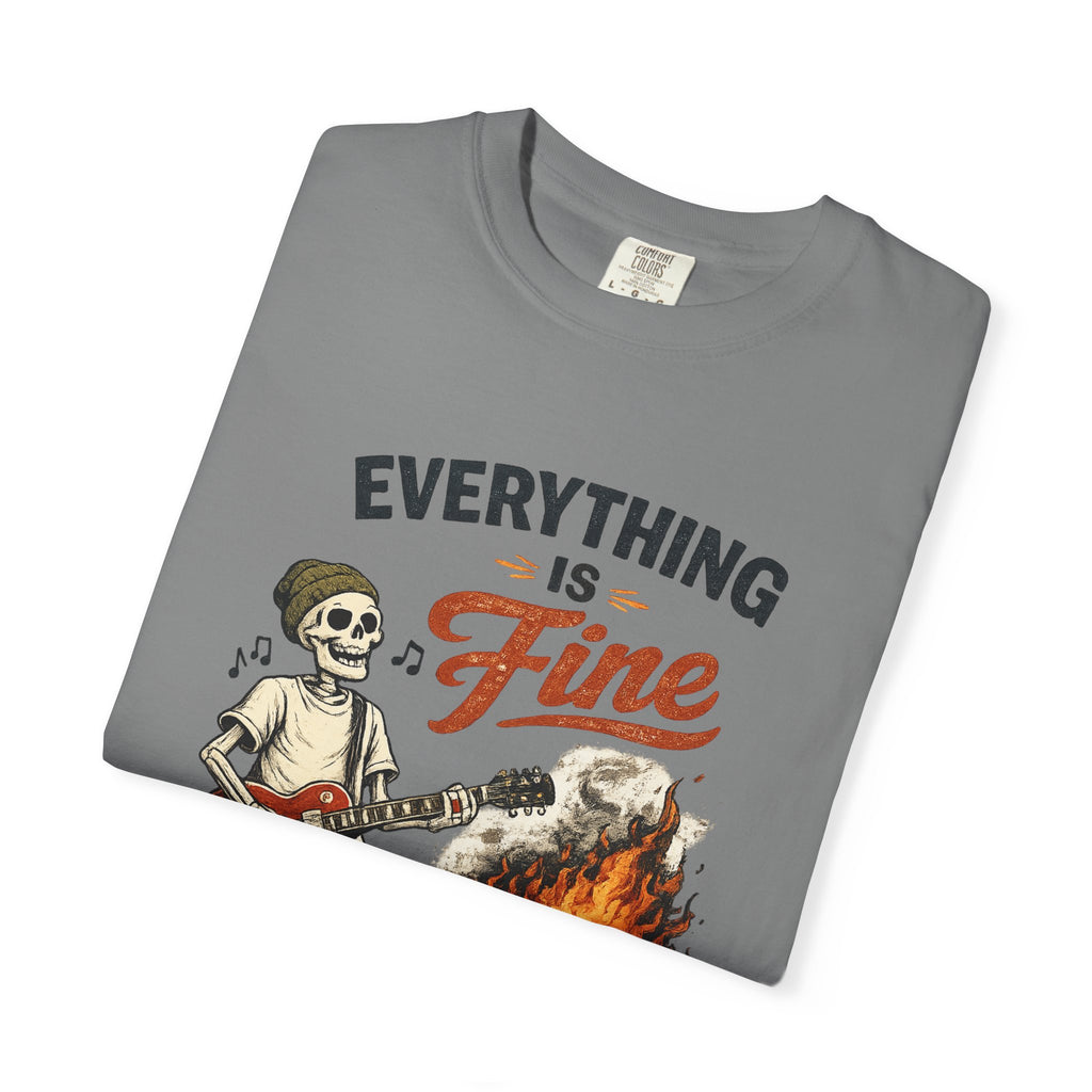 Everything is Fine -  Vintage Guitarist Graphic Tee