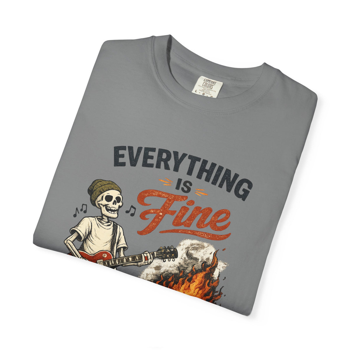 Everything is Fine -  Vintage Guitarist Graphic Tee