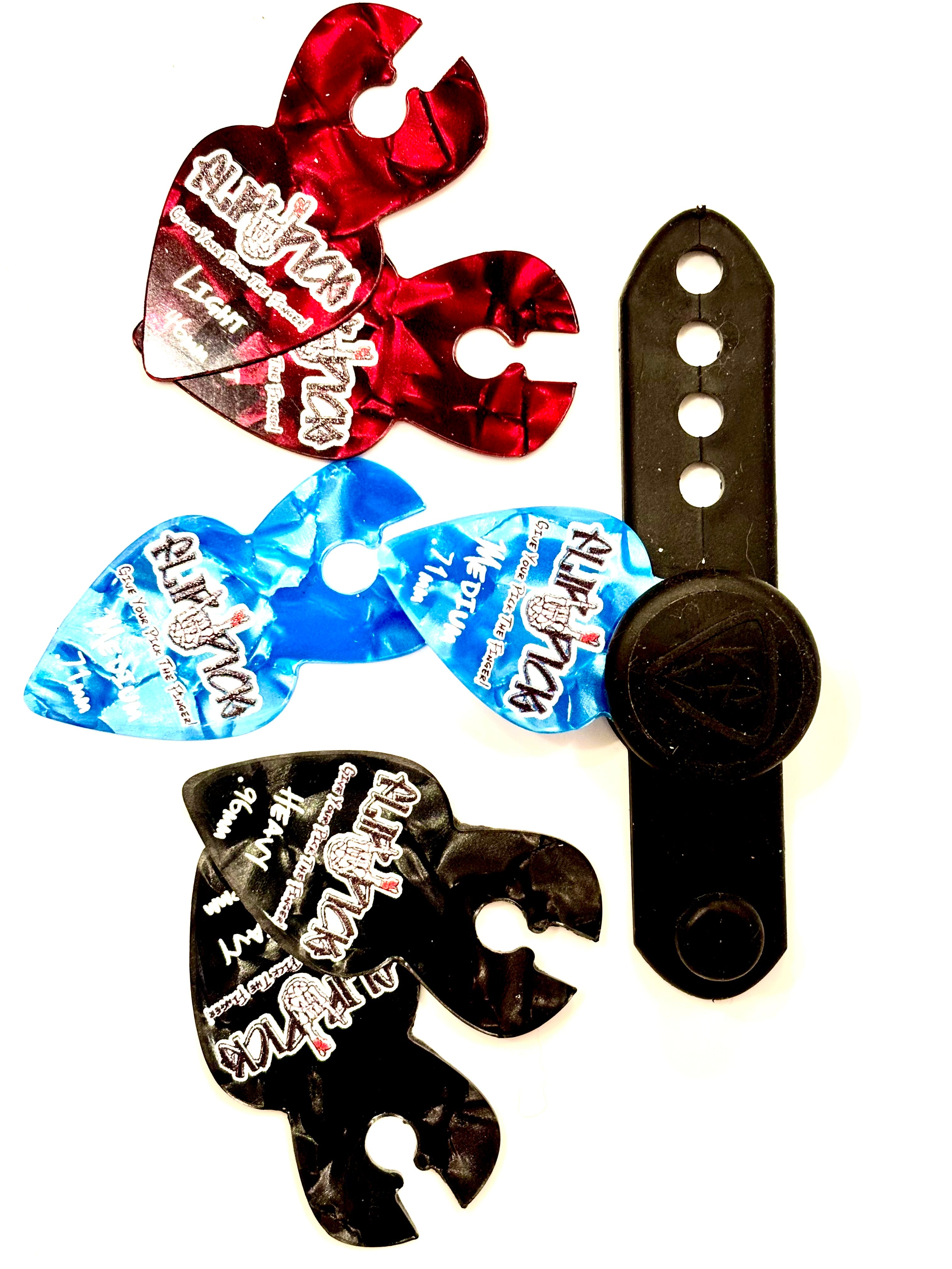 Flip Pick Starter Pack: Never Drop a Pick Again. Instantly Switch Playing Styles image 6