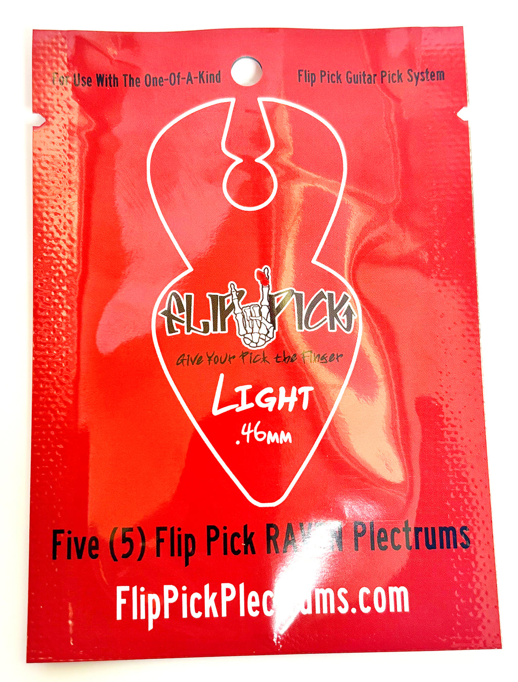 RAVEN Pick Refresh Pack - Light (.46 mm) - Pack of 5 (Strap Sold Separately) image 2