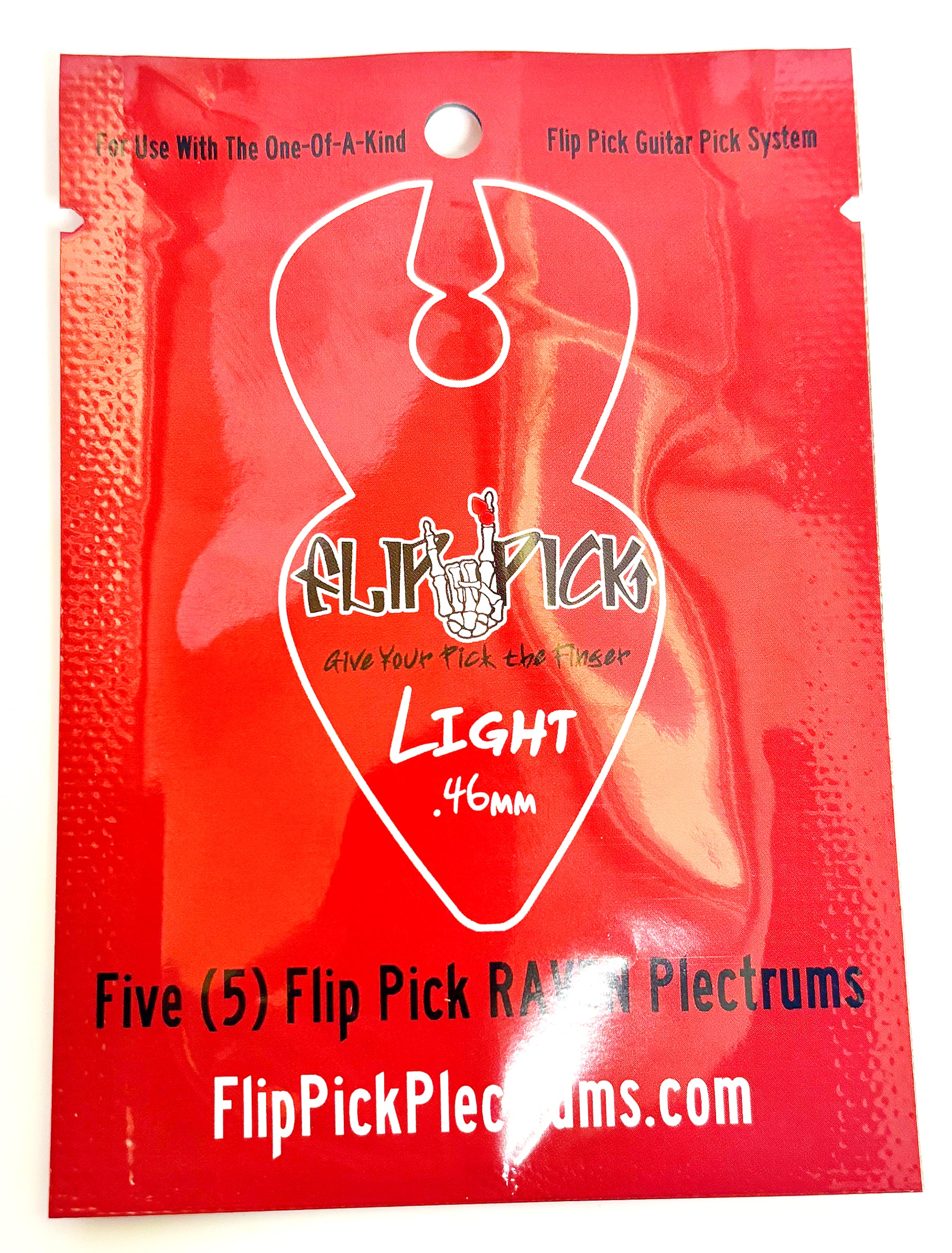 RAVEN Pick Refresh Pack - Light (.46 mm) - Pack of 5 (Strap Sold Separately) image 2