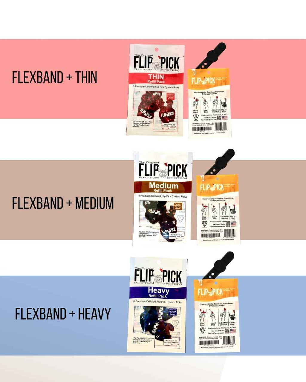 Next Generation Flip Pick Select System