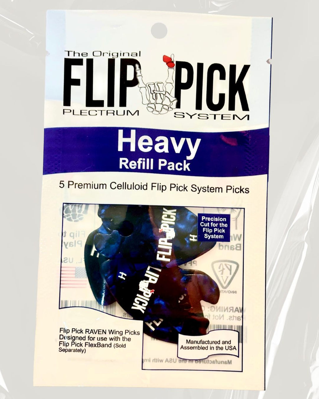 Next Generation RAVEN Wing™ Heavy Pick Refresh Pack - .038" (FlexBand™ Sold Separately)