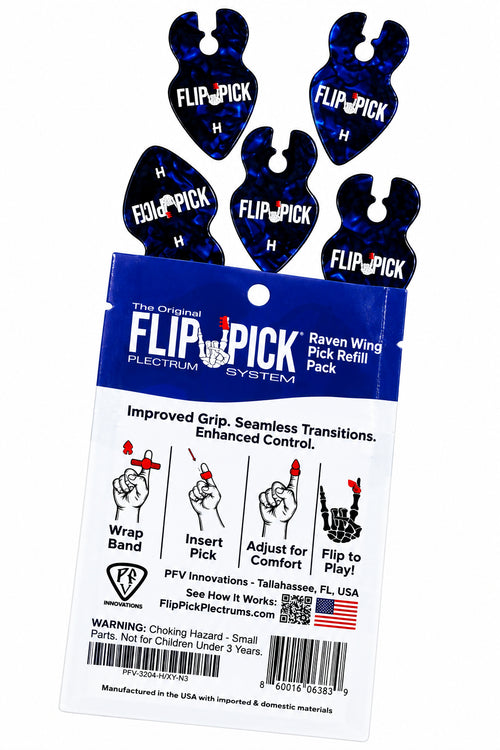 RAVEN Wing™ Pick Refresh Pack - Heavy .038" (FlexBand™ Sold Separately)