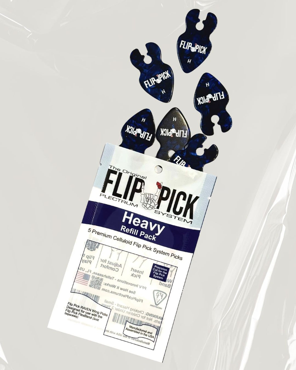 Next Generation RAVEN Wing™ Heavy Pick Refresh Pack - .038" (FlexBand™ Sold Separately)