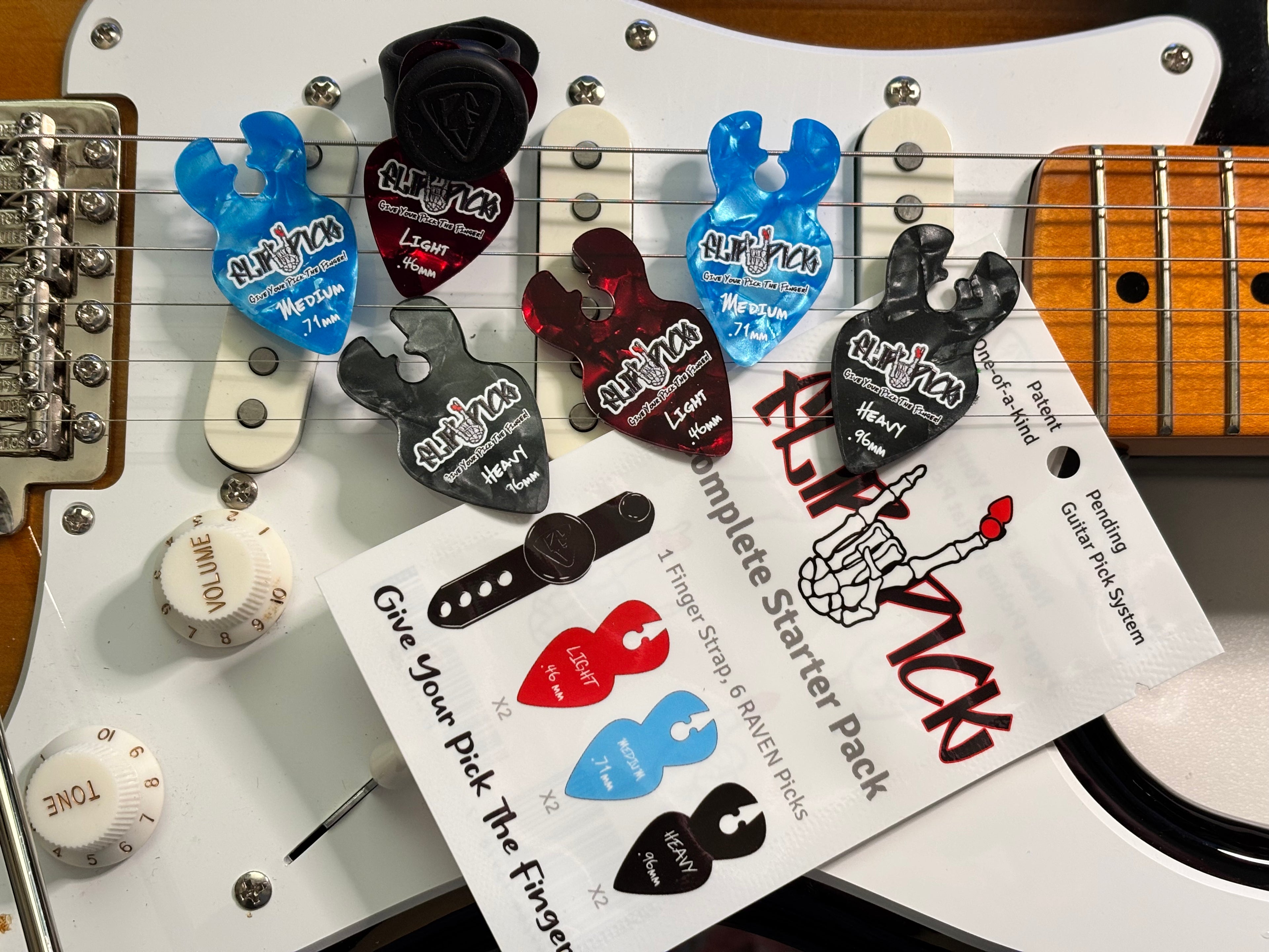 Flip Pick Starter Pack – The Original Flip Pick Plectrum System