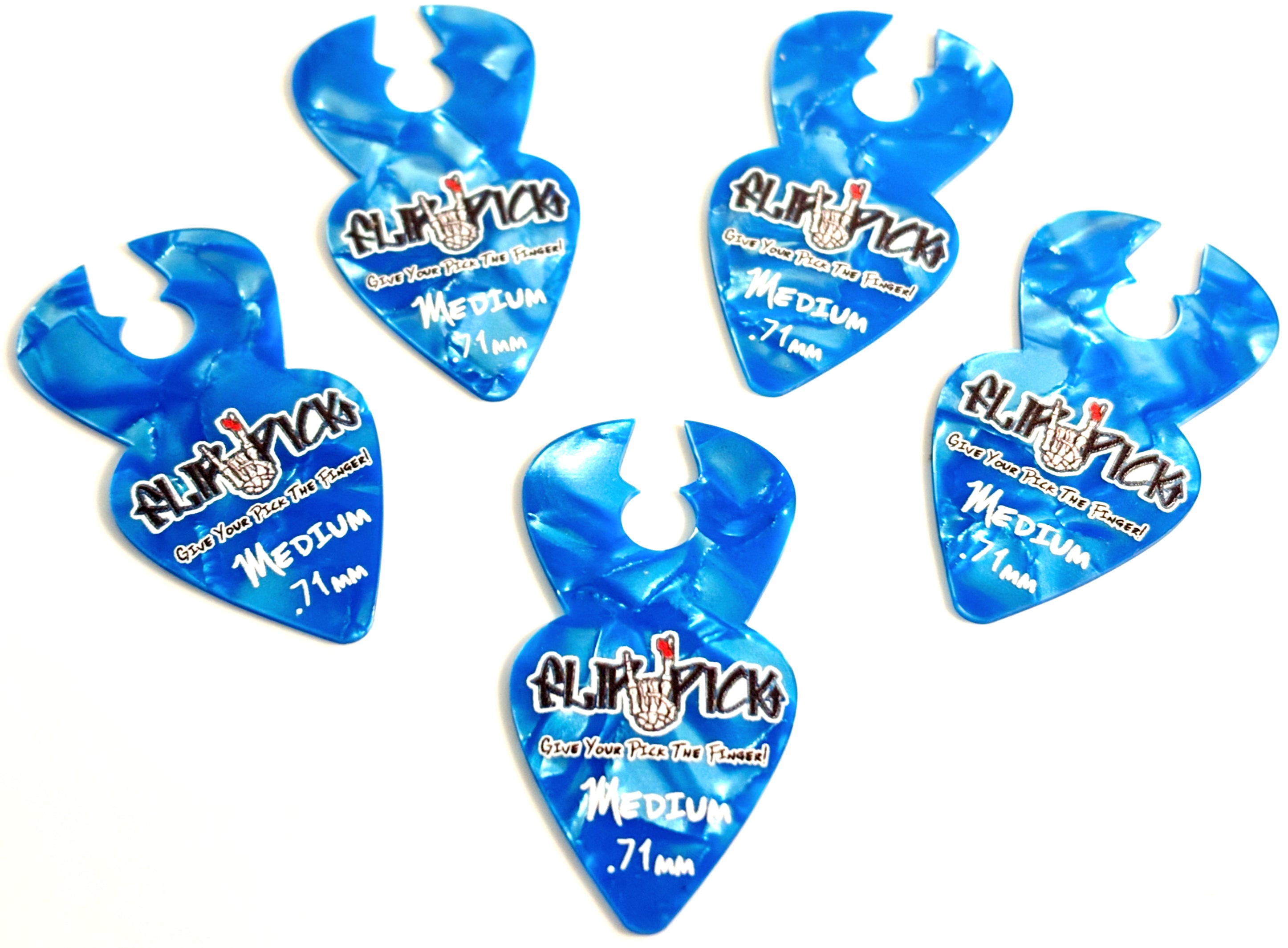 RAVEN Pick Refresh Pack - Medium (.71 mm) - Pack of 5 (Strap Sold Separately) image 1
