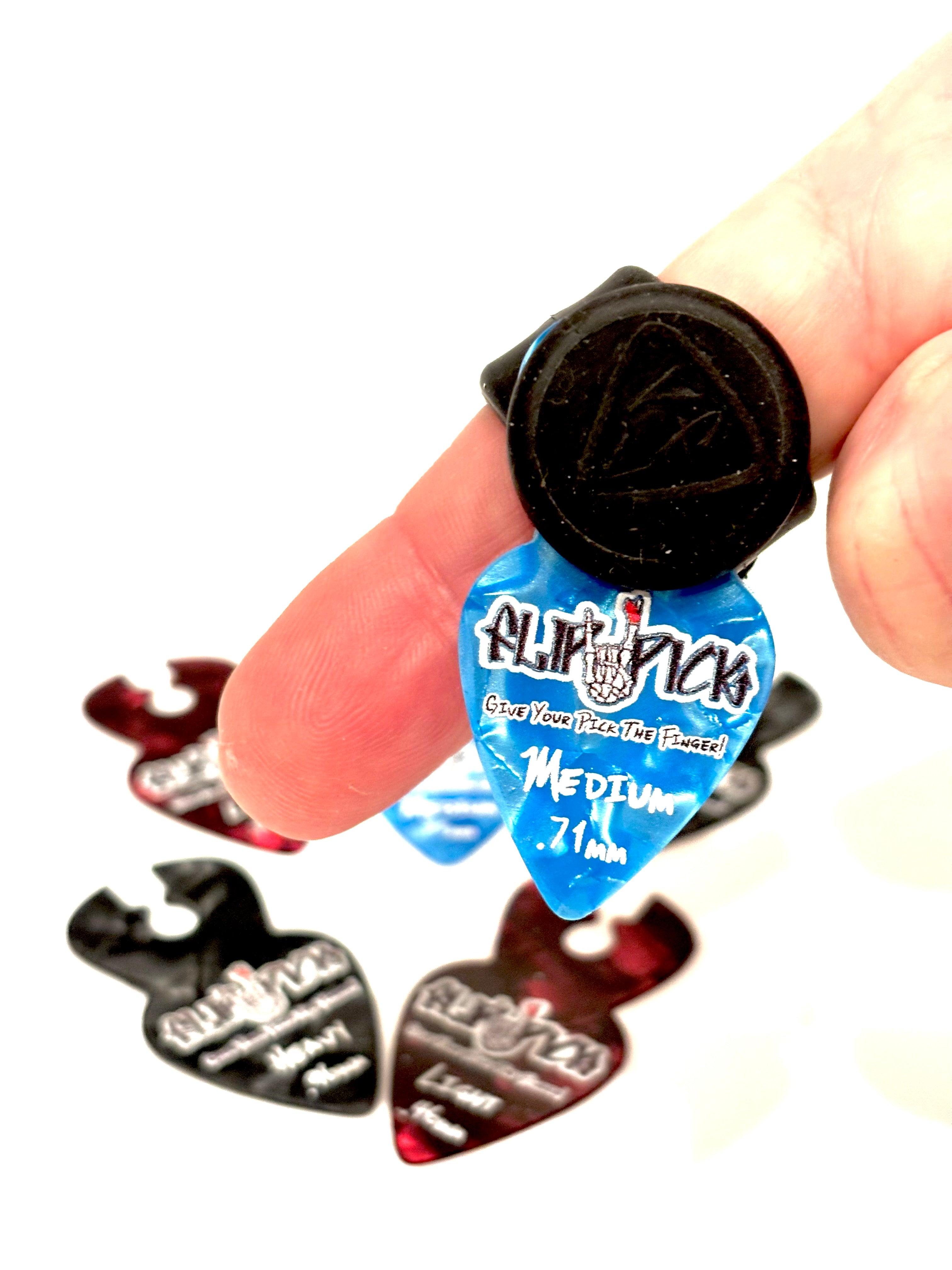 Demonstration f the Flip Pick Guitar Pick System